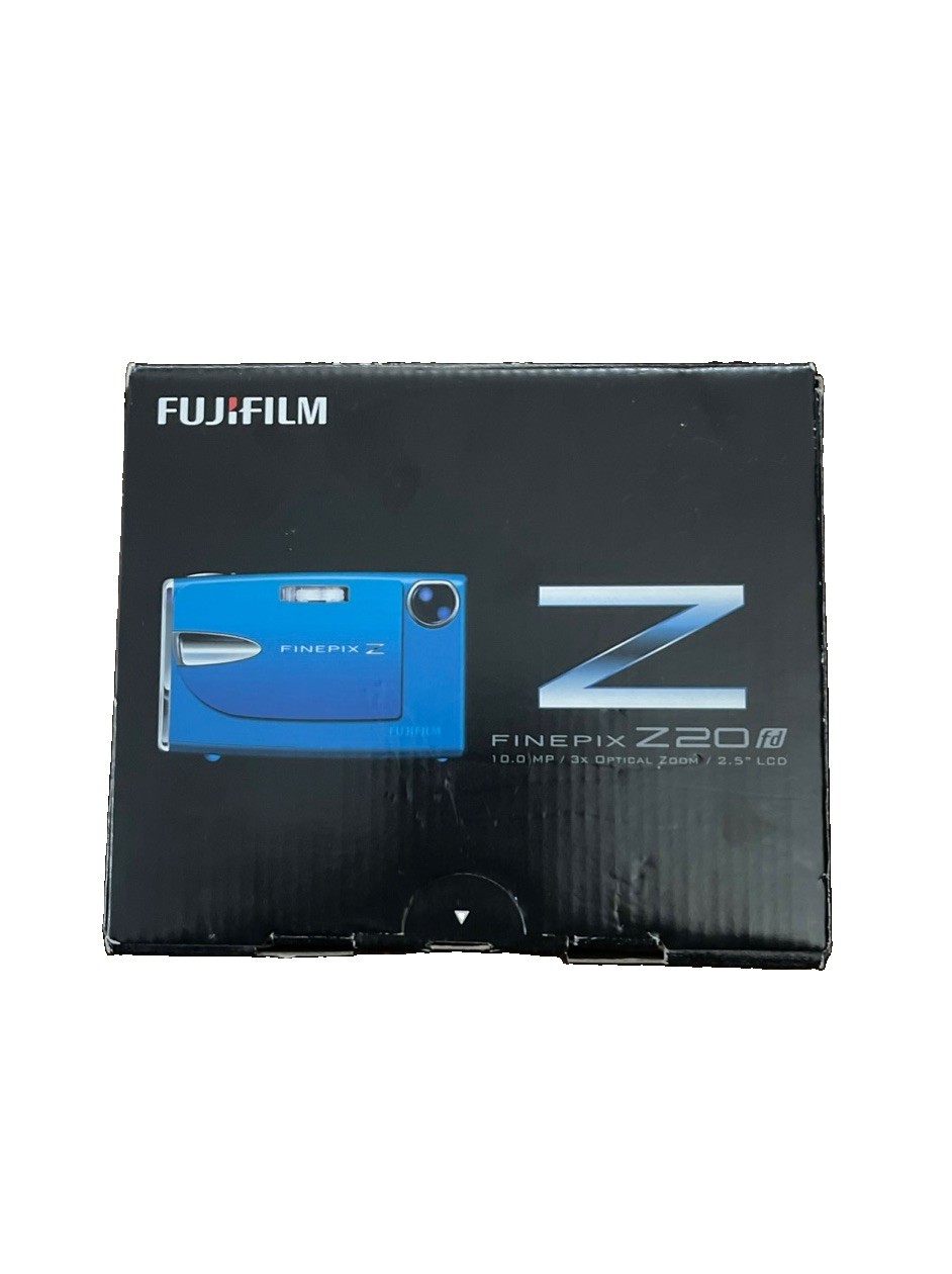FUJIFILM FinePix Z20FD Blue Digital Camera 10.0MP 3x Digital Zoom, 2.5 LCD. NOB