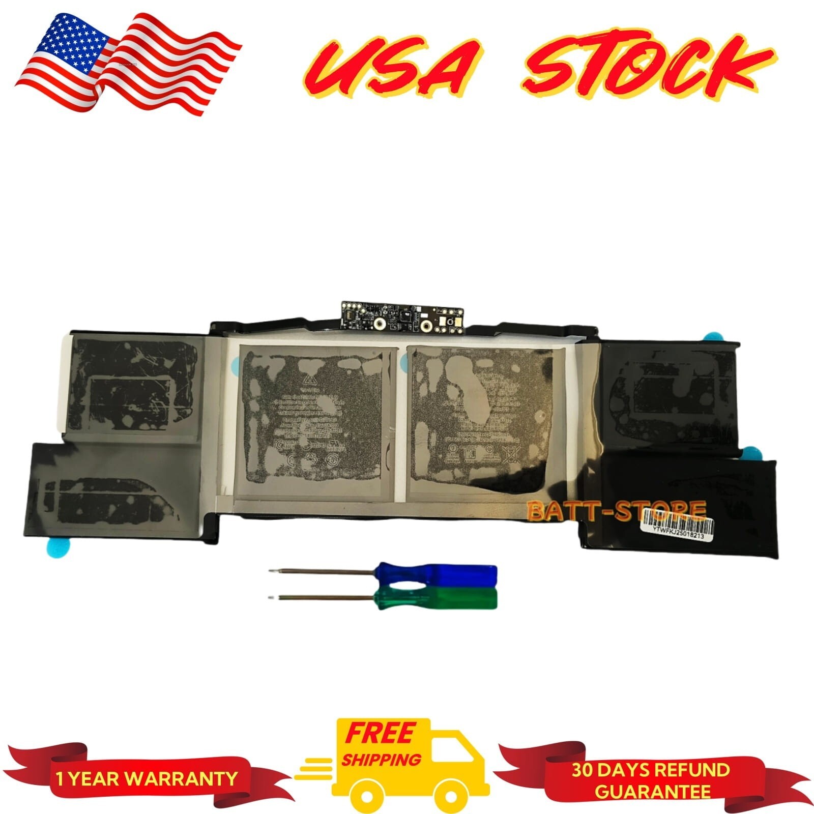 A1953 A1990 NEW ORIGINAL Battery For MacBook Pro 15\'\' Mid 2018 2019 EMC 3215