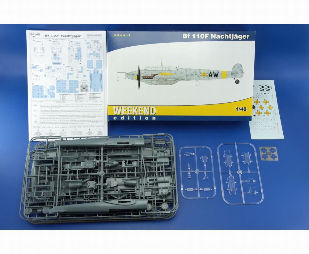 Eduard 1/48 Bf 110F Nachtjäger Weekend Edition 84145