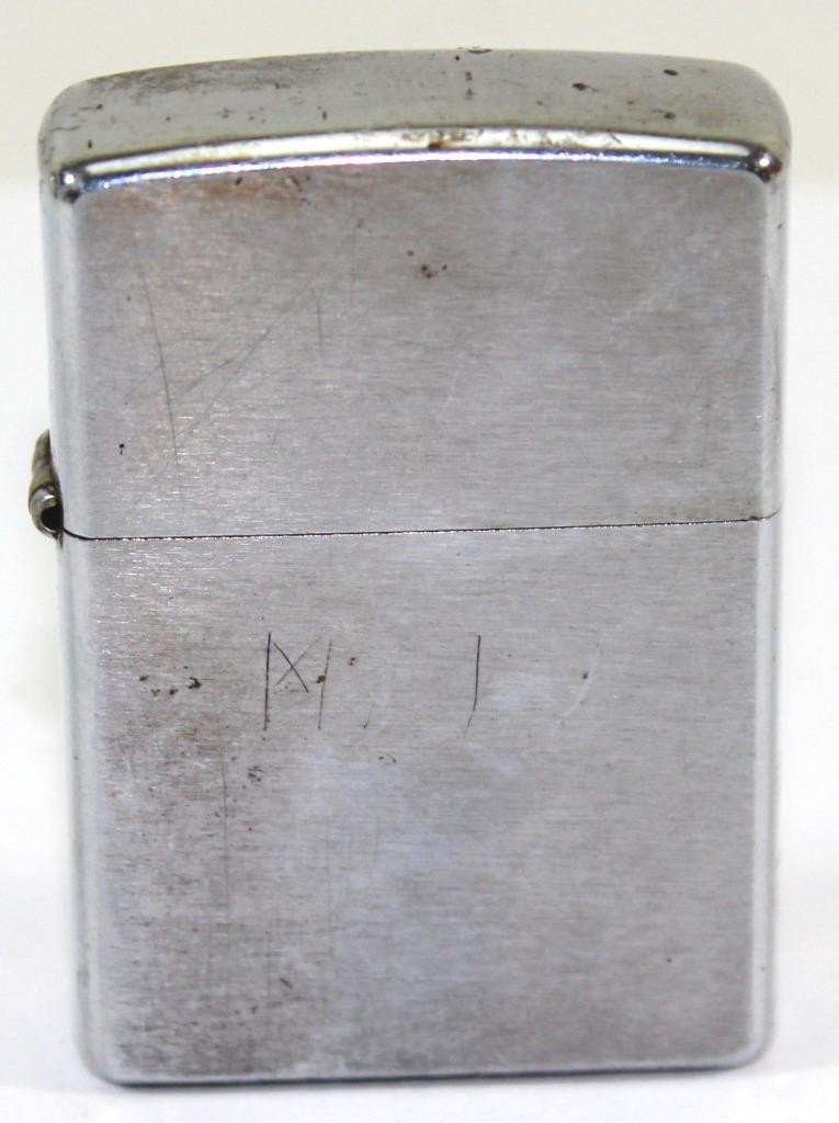 Vintage 2005 Zippo Lighter Brushed Chrome Finish ~ Bradford PA USA