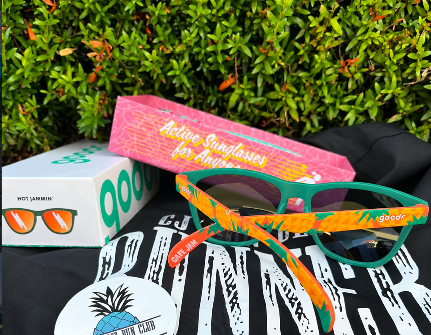 goodr Hot Jammin Run Club of Year Sunglasses 2024 Ultra Rare Unicorn NIB