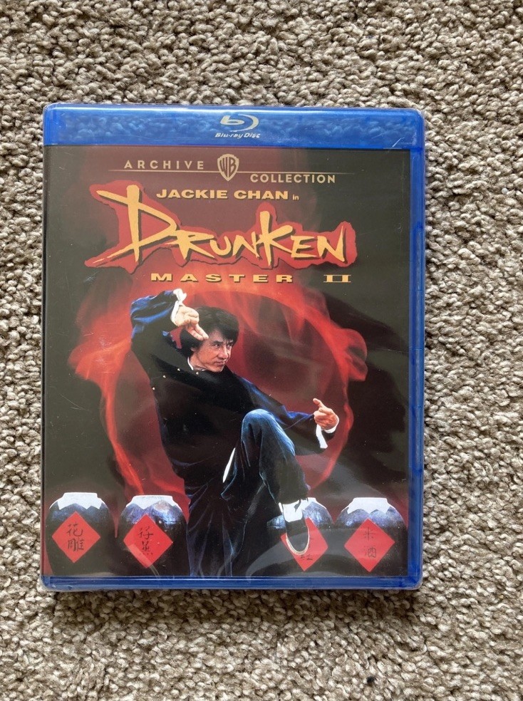 Drunken Master 2 (1994) FLAWLESS HK Blu-Ray Archive Collection BNIB Jackie Chan