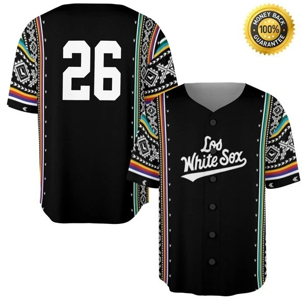 Custom Name Los White Sox Ponchos Jersey Giveaway 2026 - USA Size