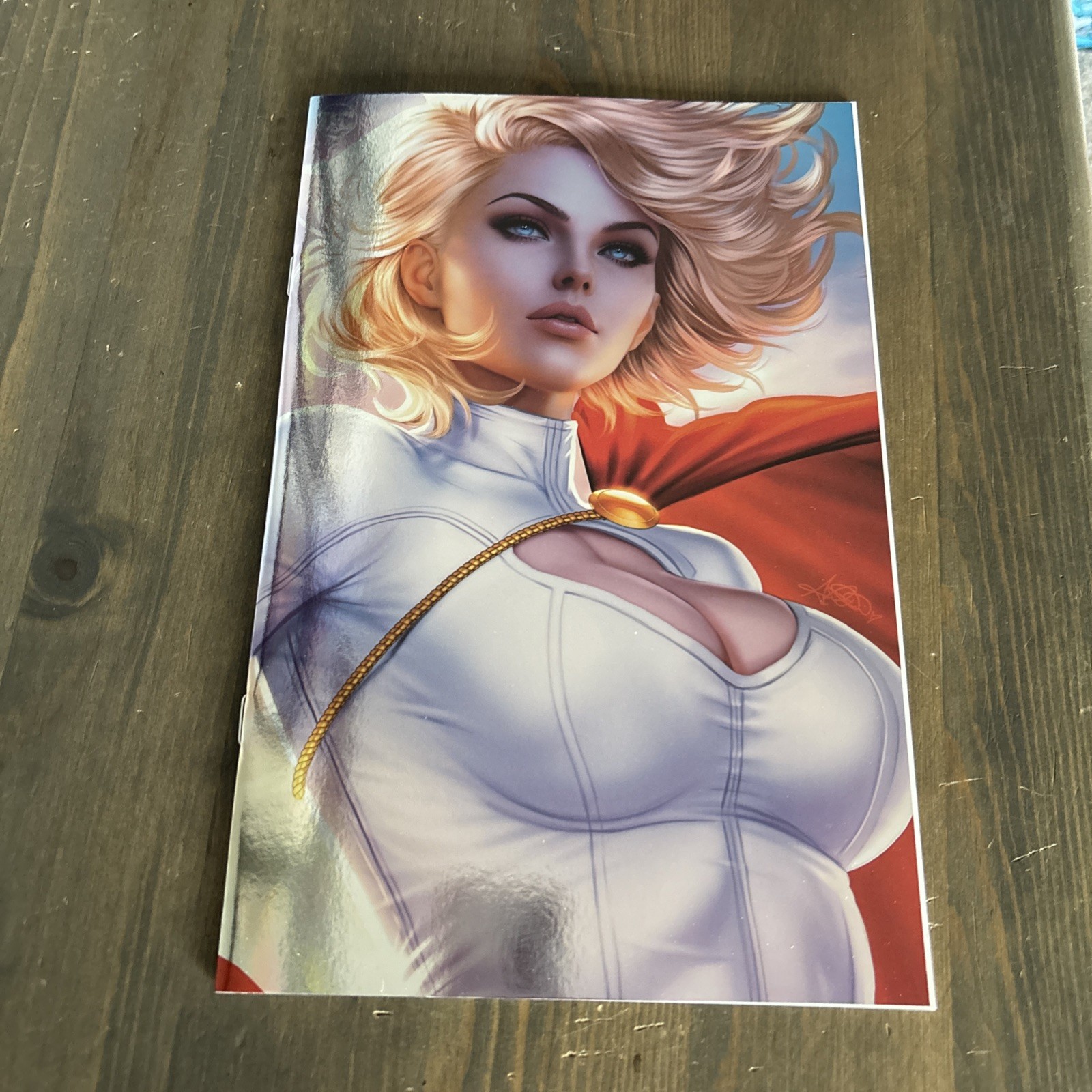POWER GIRL #1 (DC Comics) ARIEL DIAZ VIRGIN FOIL NYCC 2023 VARIANT LTD 1000 NICE POWER GIRL #1 (DC Comics) ARIEL DIAZ VIRGIN FOIL NYCC 2023 VARIANT LTD 1000 NICE