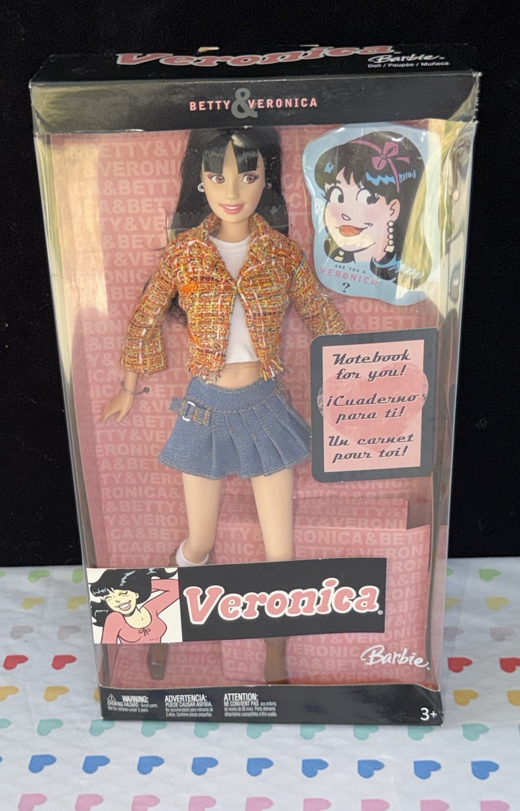 VERONICA BARBIE, 11.5” DOLL, BETTY & VERONICA, ARCHIE, MATTEL, 2005, IN BOX