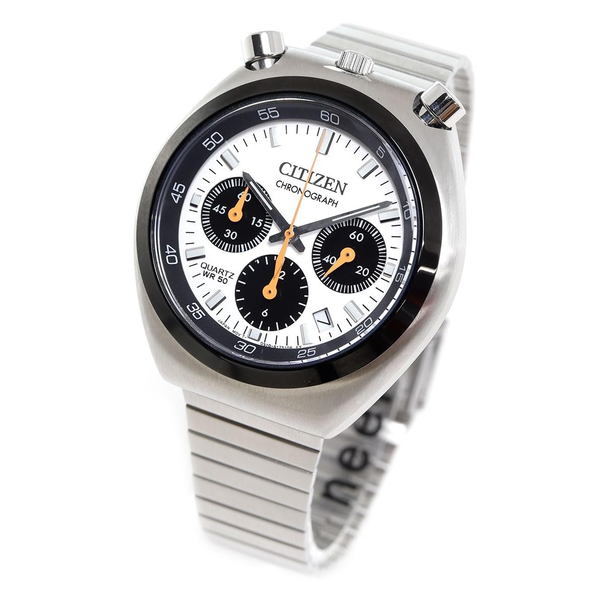 Citizen AN3660-81A Tsuno Chrono Bullhead Panda Dial Watch JDM NIB