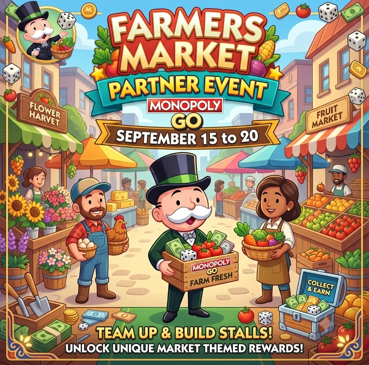✅Monopo_ly go farming market partner event Instant Complete (rush) ✅Monopo_ly go farming market partner event Instant Complete (rush)