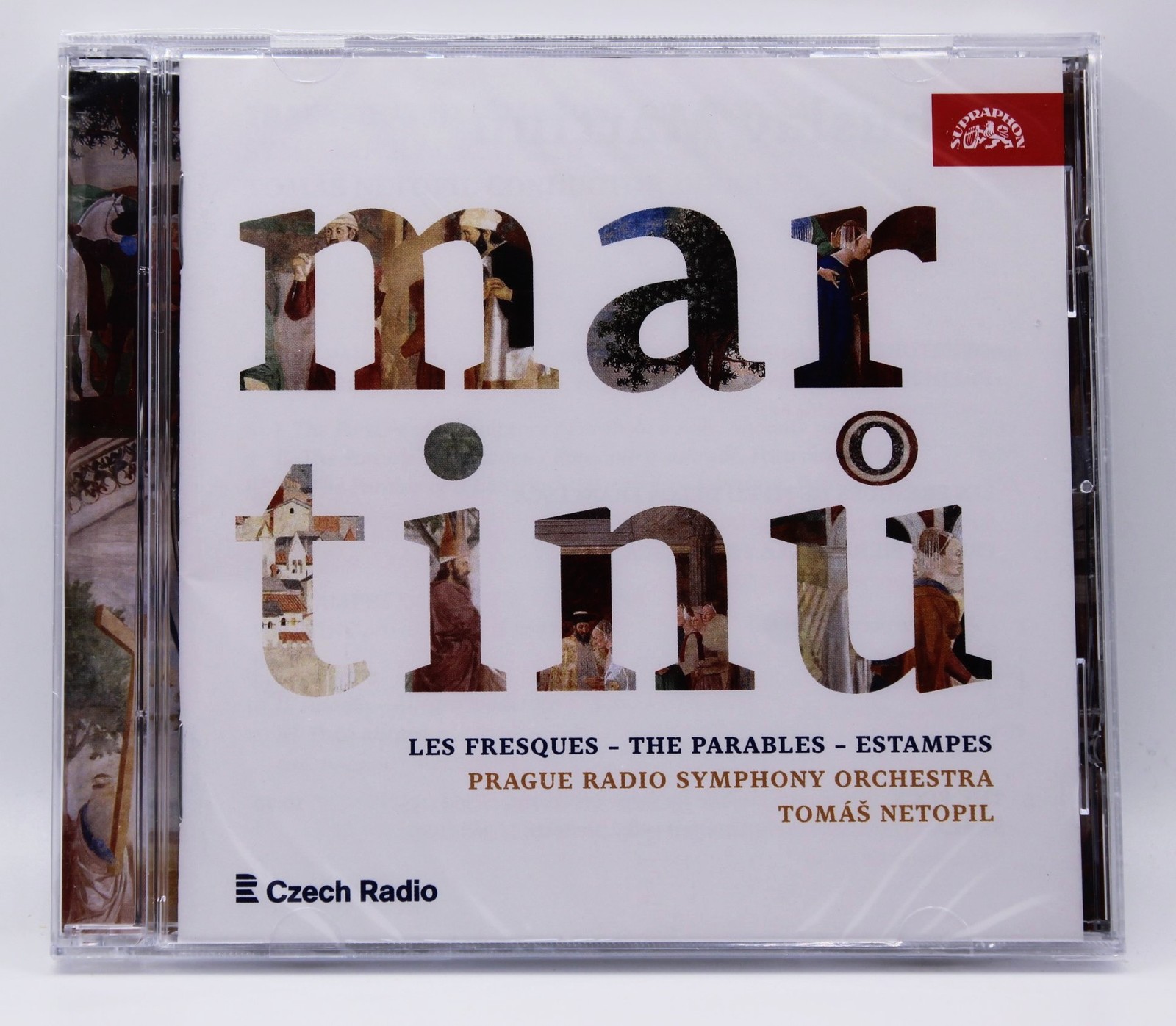 BOHUSLAV MARTINU Les Fresques The Parables Prague Radio Classical CD
