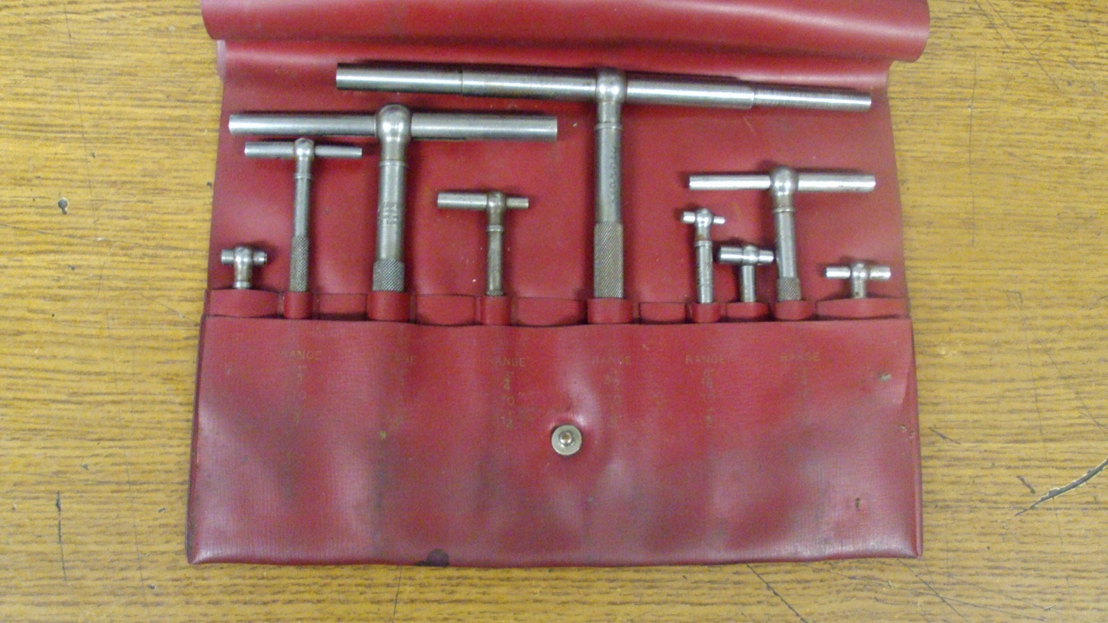 Vintage Lufkin Telescoping Gage Set No. 79-L Plus Extras Bin 377