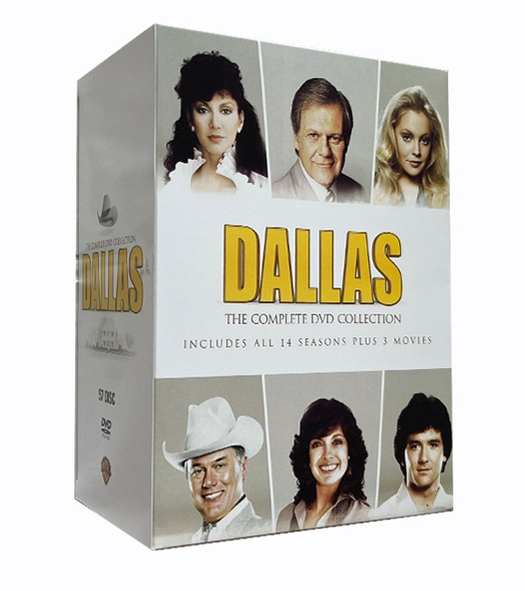 DALLAS THE COMPLETE TV SERIES SEASONS 1–14 (57-DiSCS)+3 Movies DALLAS THE COMPLETE TV SERIES SEASONS 1–14 (57-DiSCS)+3 Movies