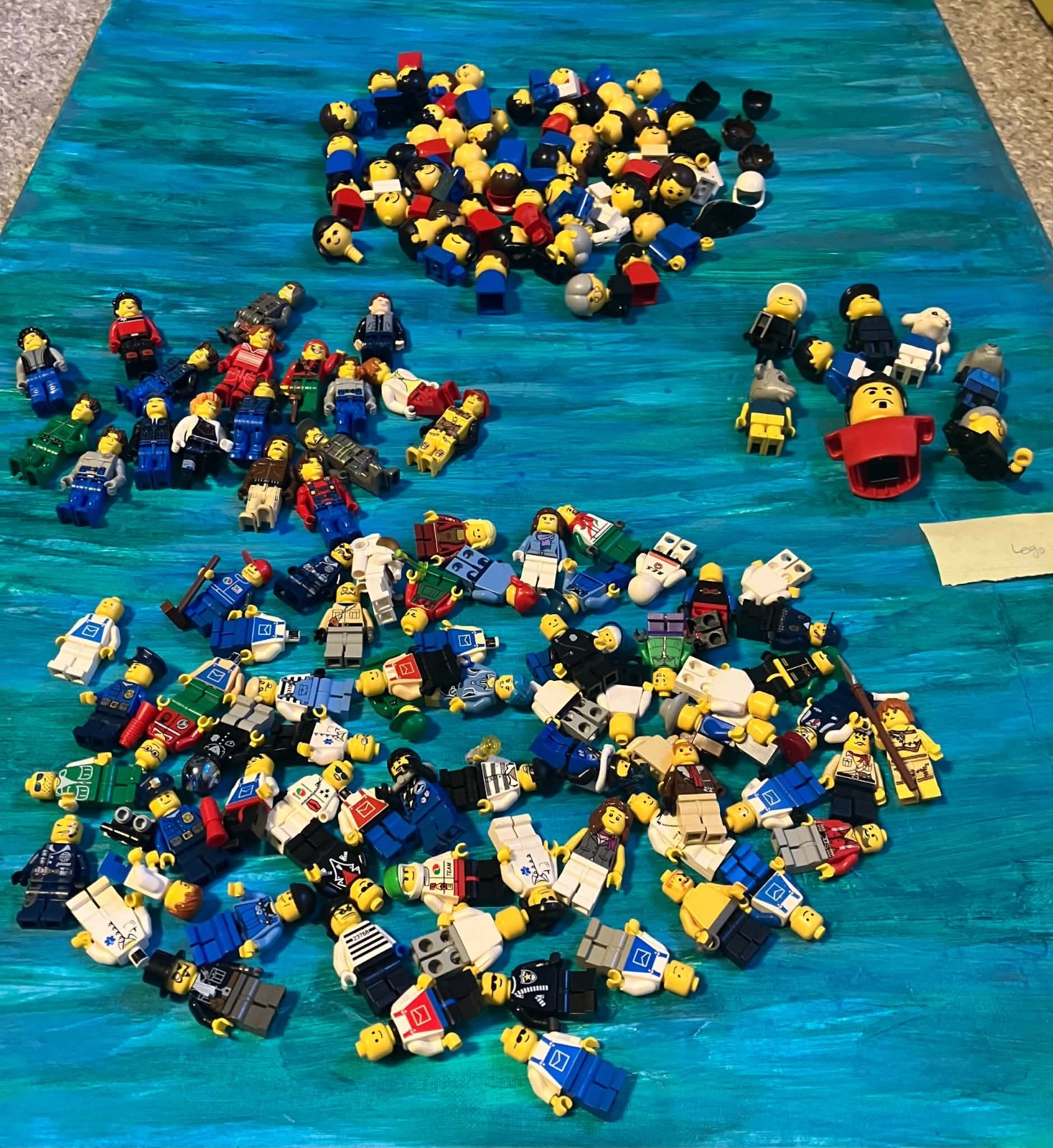 Lego Minifigures HUGE lot - rare Historic- Must See All