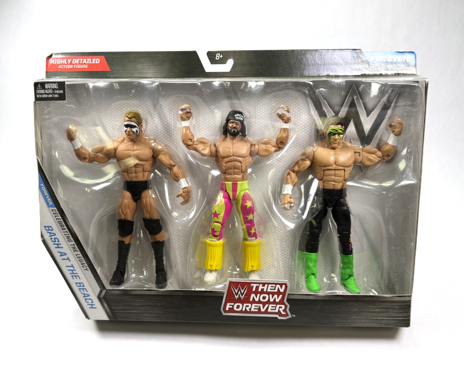 Macho Man Sting Lex Luger WWE Mattel Elite Then Now Forever Bash At The Beach