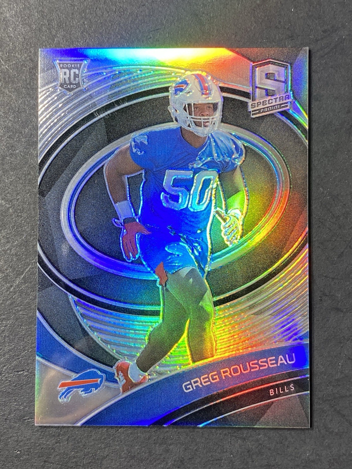 2021 Spectra GREG ROUSSEAU Silver /149 #192 Rookie Bills SP