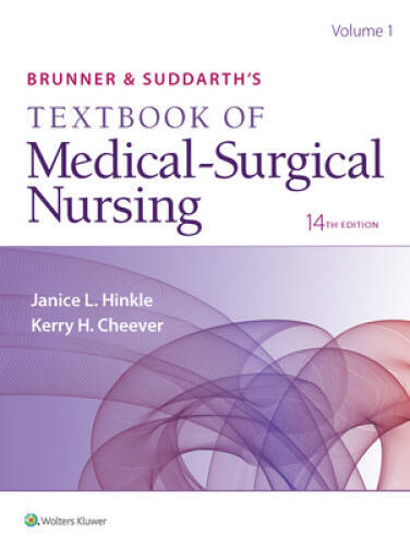 Brunner & Suddarth\'s Textbook of Medical-Surgical Nursing - Hardcover - GOOD