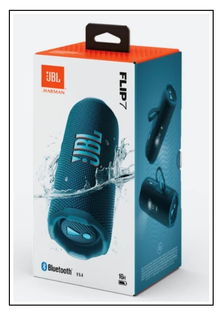 NEW JBL FLIP 7 Portable Waterproof & Drop-proof Wireless Speaker Blue