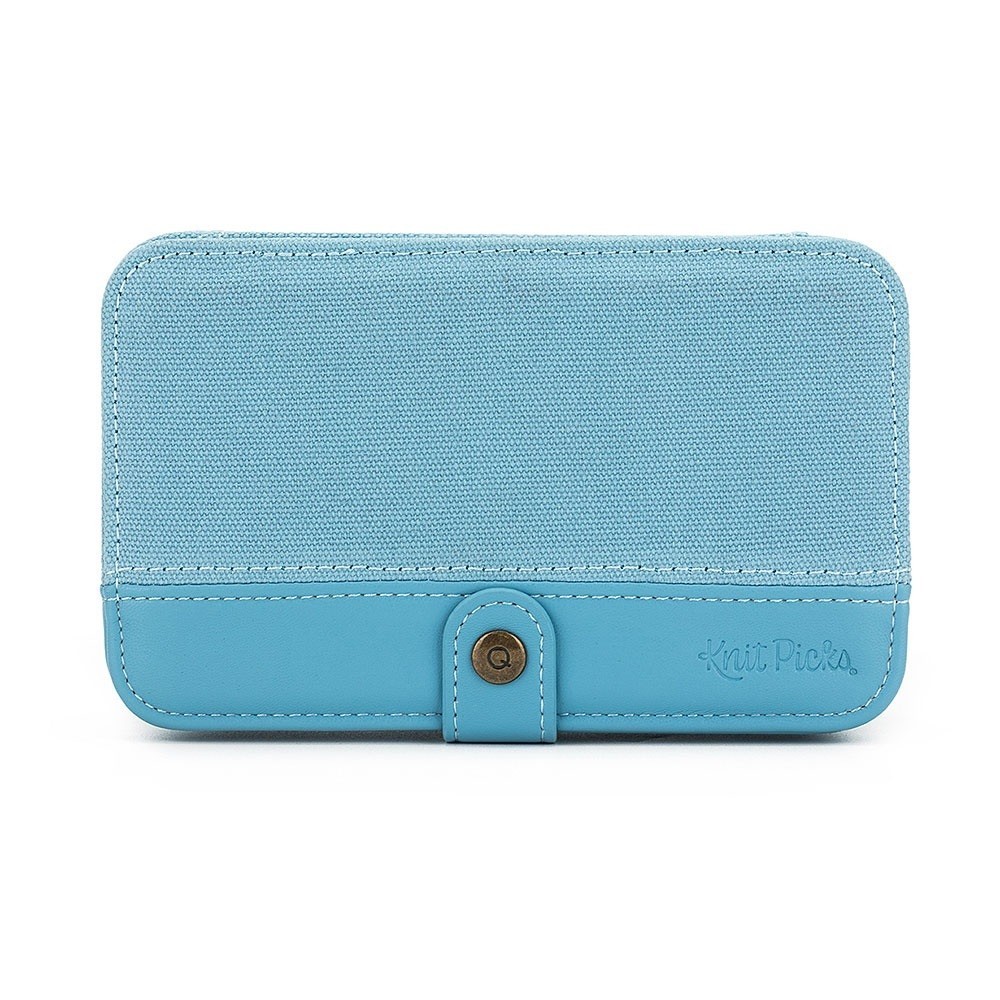 Knit Picks Buddy Regular Needle Case Dusty Blue Knitting Needle Organizer