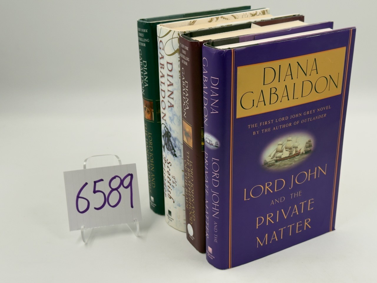 Diana Gabaldon Lord John Series and Novella Collection HC DJ Delcaorte Press Diana Gabaldon Lord John Series and Novella Collection HC DJ Delcaorte Press