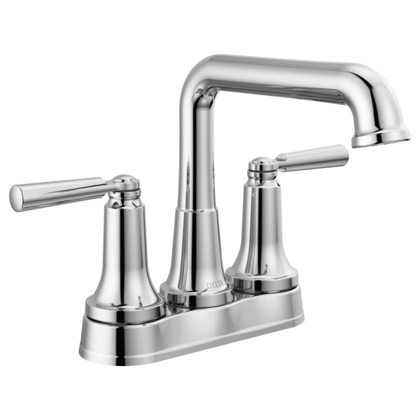 Delta Saylor Two Handle Centerset Bathroom Faucet Chrome-Certified Refurbished