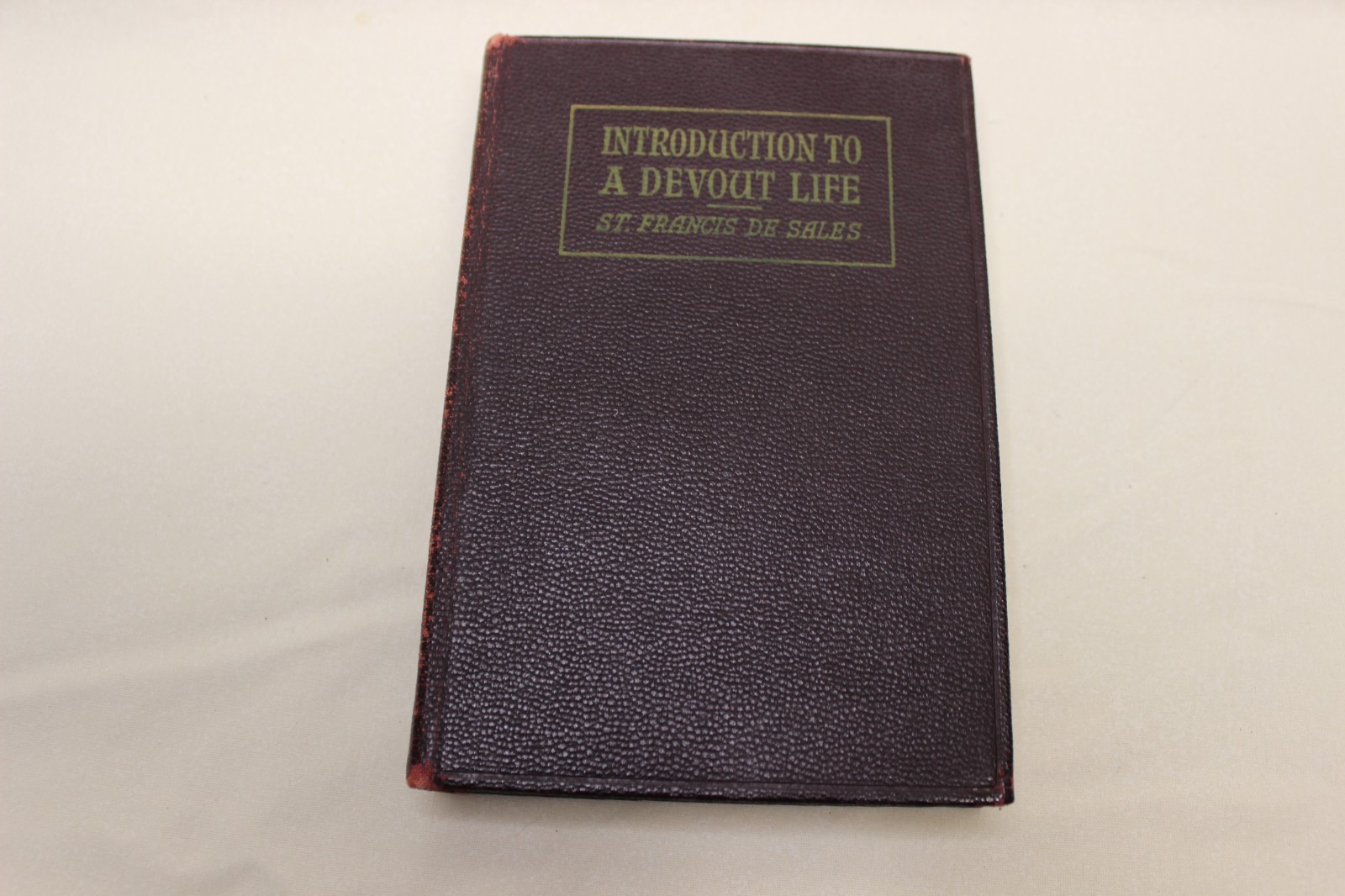 Introduction To A Devout Life St. Francis de Sales 1946 Catholic Book Vintage