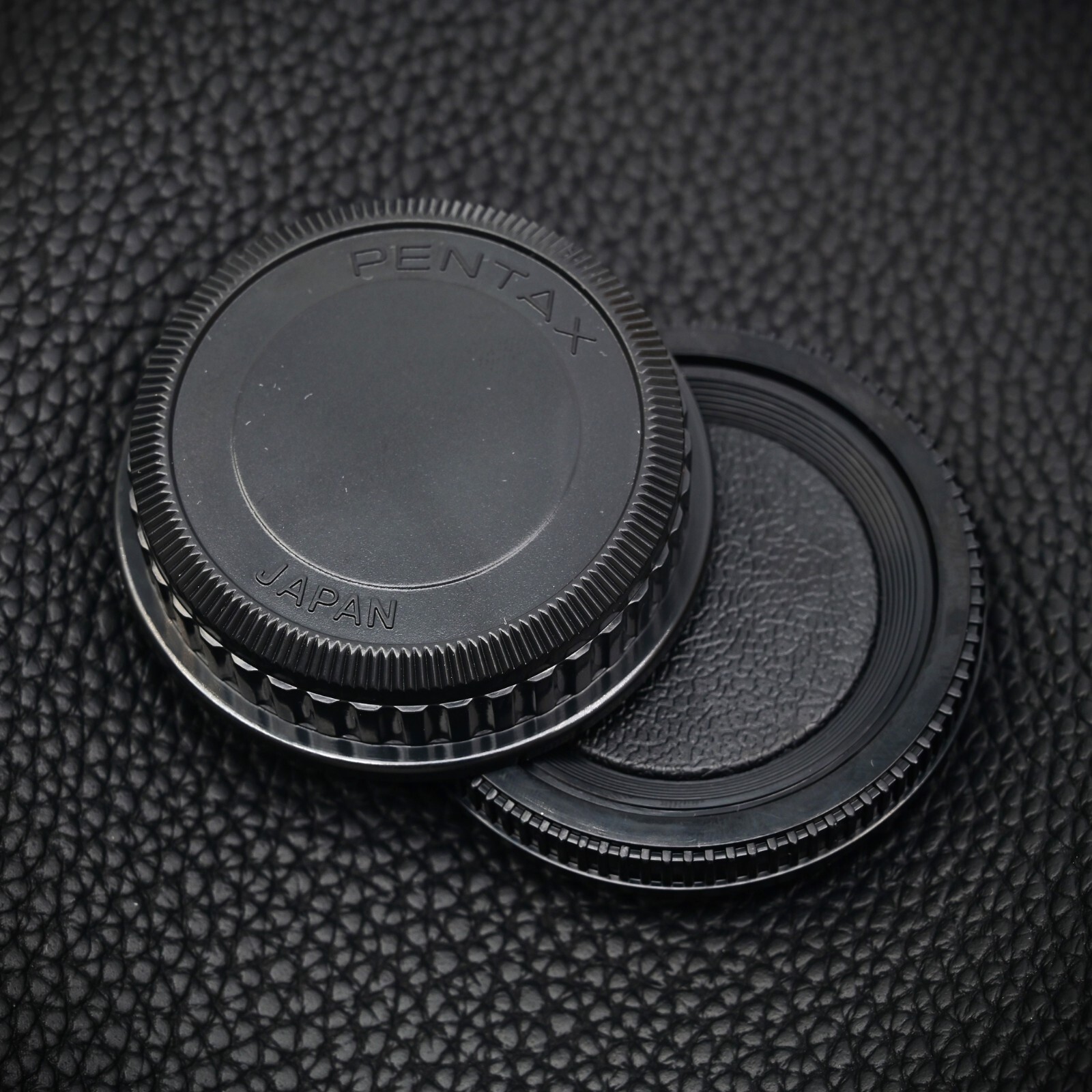 Pentax K PK Mount Body Cap + Rear Lens Cap Set for SMC DA FA DSLR SLR