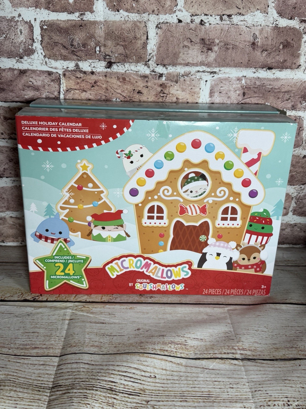 Squishmallow 2025 Micromallows 2.5” Christmas Advent Calendar 24 Pc **SEE PICS Squishmallow 2025 Micromallows 2.5” Christmas Advent Calendar 24 Pc **SEE PICS