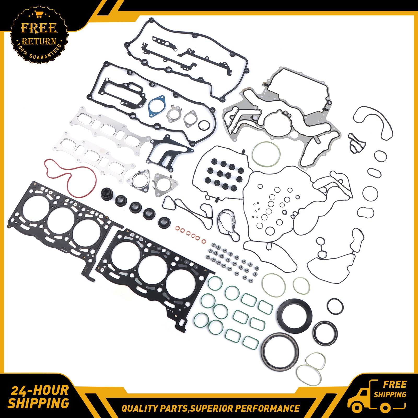 Engine Overhaul Gasket Kit For VW Porsche Cayenne Audi A6 Q7 3.0 TDI CRC CKV CDU