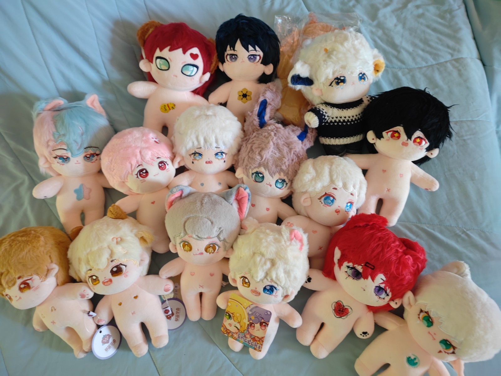 Bundle of 20cm Anime Style Omodoki Cotton Dolls Bundle of 20cm Anime Style Omodoki Cotton Dolls