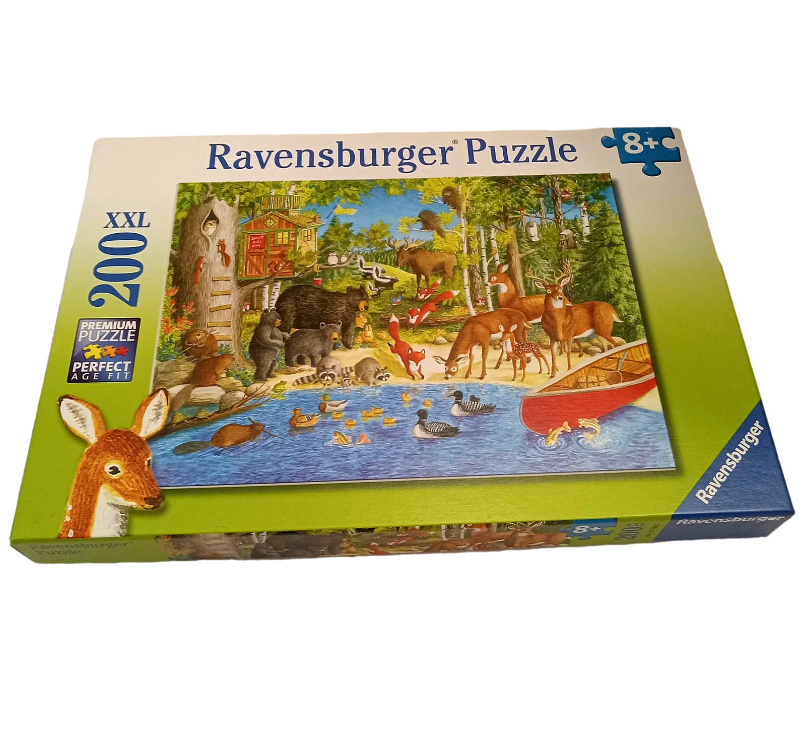 Ravensburger Puzzle Woodland Friends 200pc XXL 2014 D-88194 Ravensburger Puzzle Woodland Friends 200pc XXL 2014 D-88194