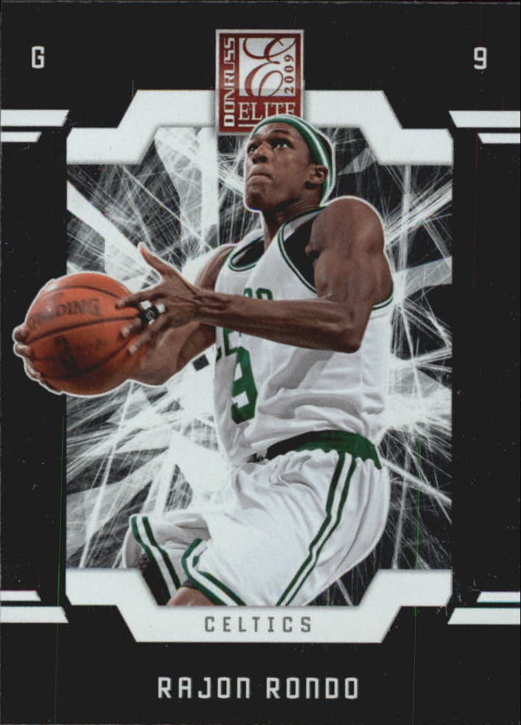2009-10 Donruss Elite #8 Rajon Rondo - BSK