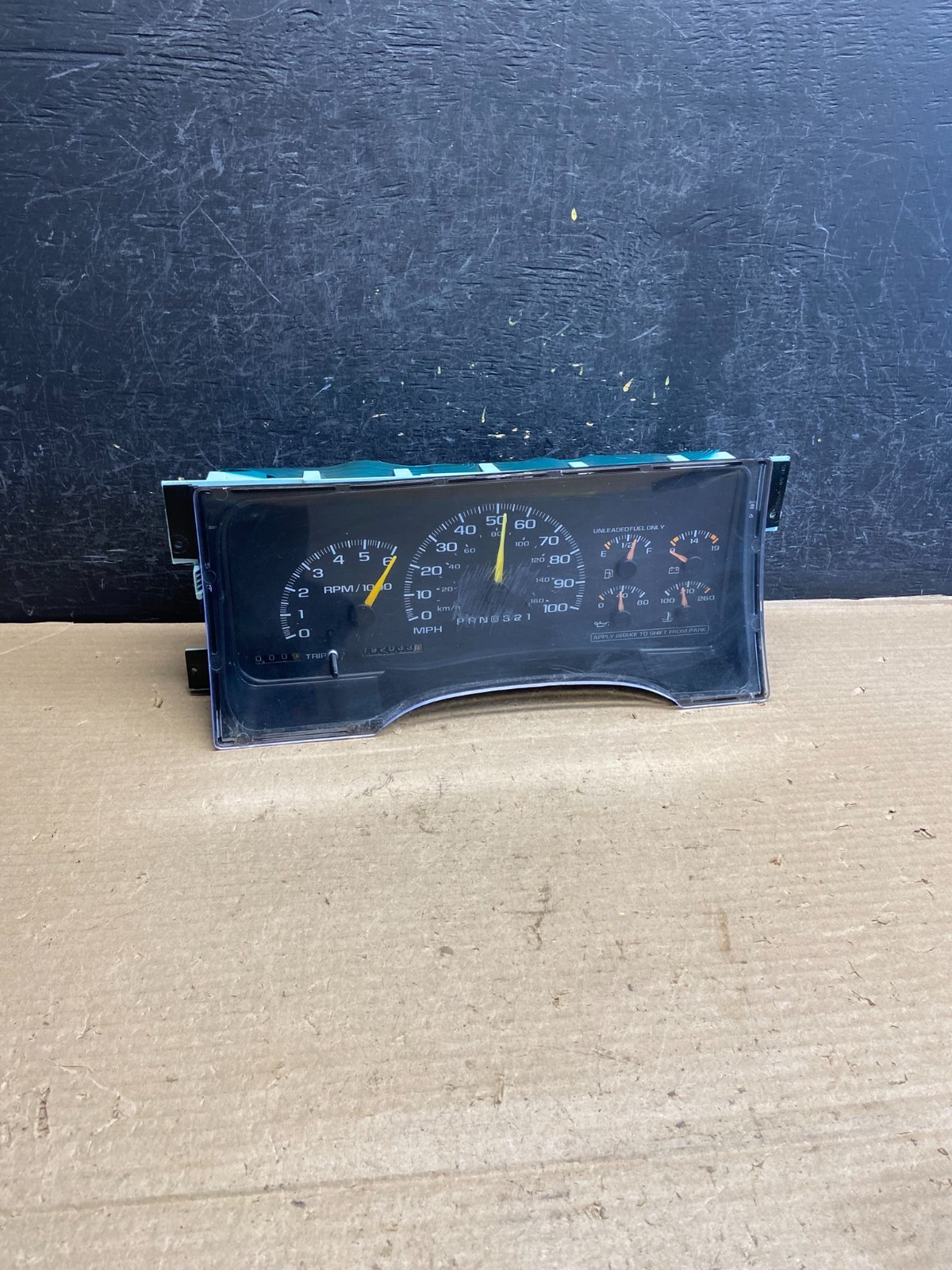 1995-1999 Silverado/Sierra/Yukon/Tahoe Speedometer Instrument Cluster AH3927 DG