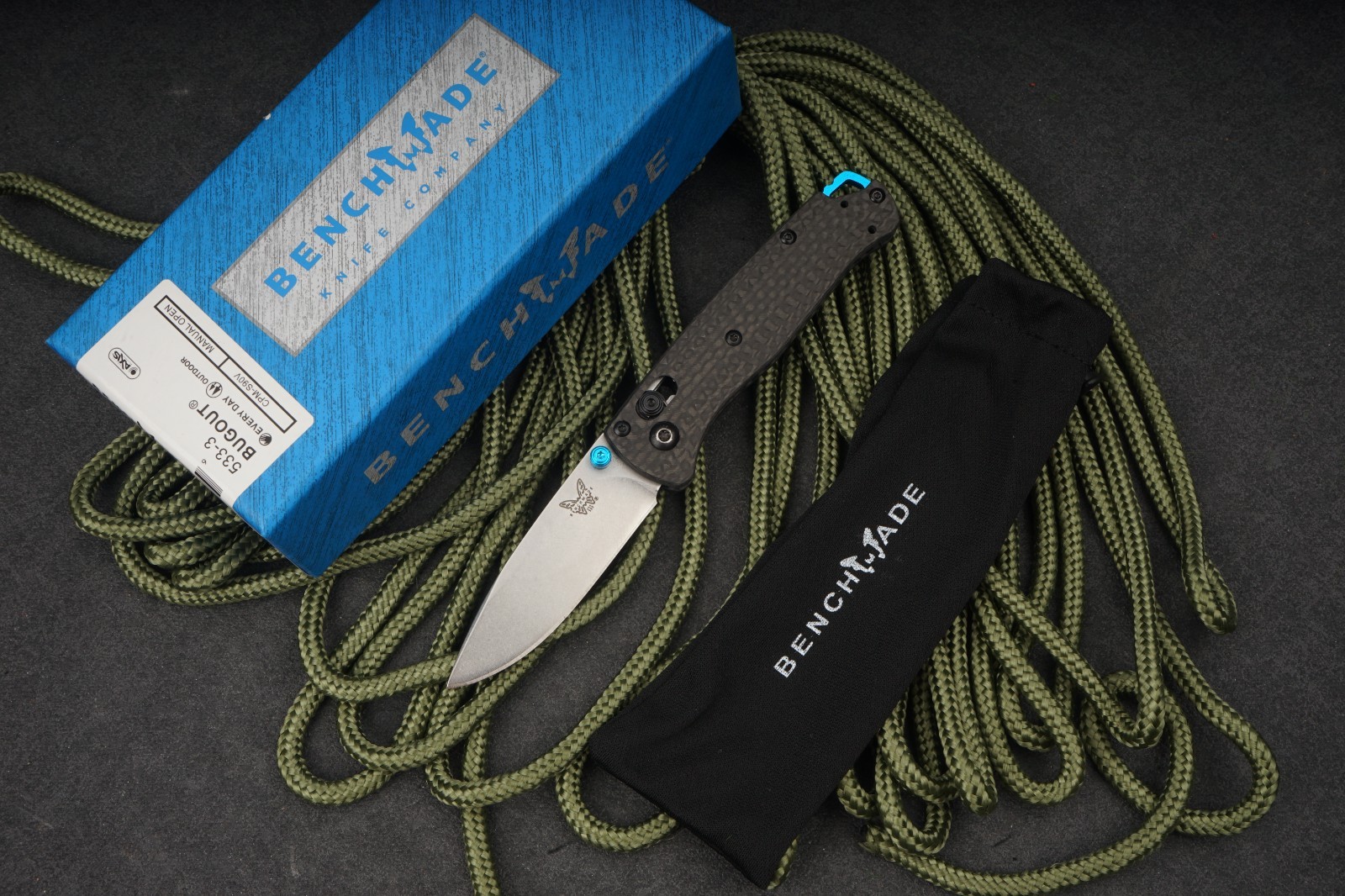Benchmade 535-3 Bugout Carbon Fiber Knife CPM S90V Blade Folding EDC Benchmade 535-3 Bugout Carbon Fiber Knife CPM S90V Blade Folding EDC