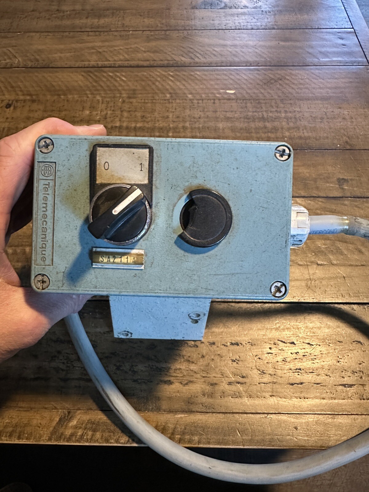 Vintage Telemecanique Machine Speed Switch & Control in Metal box Vintage Telemecanique Machine Speed Switch & Control in Metal box