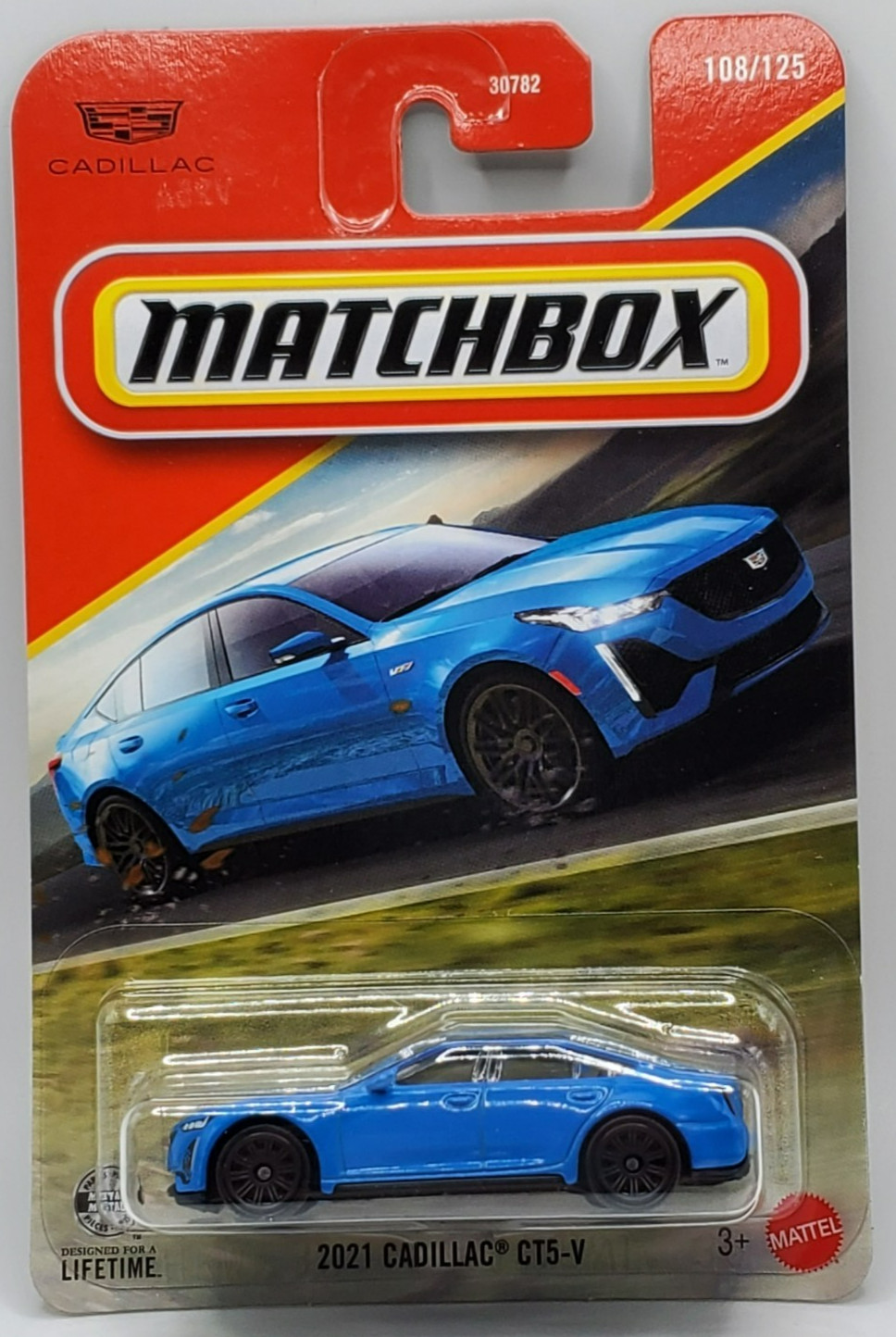 2026 Matchbox Blue 2021 Cadillac CT5-V #108