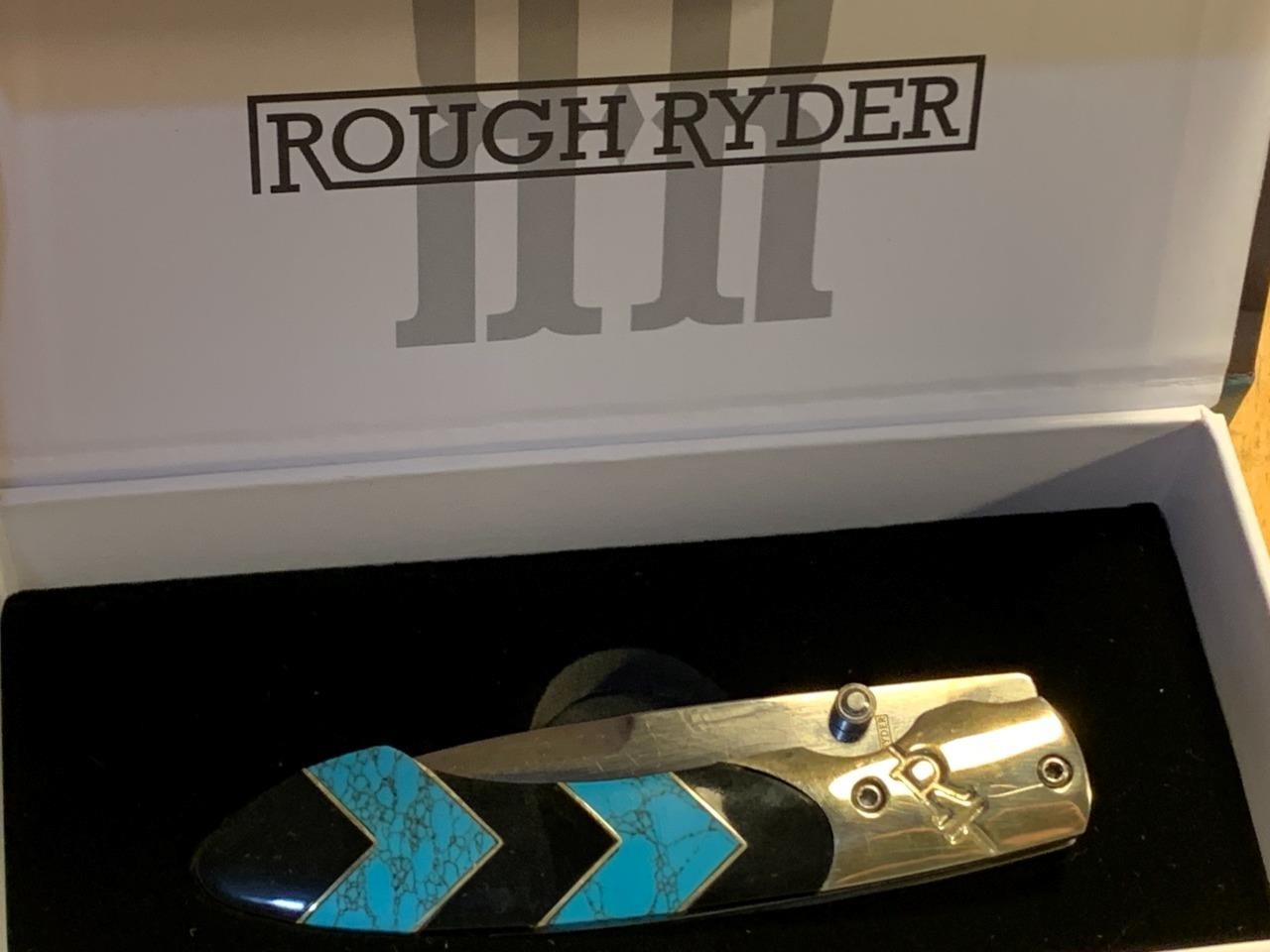 Rough Ryder Turquoise Peak Liner Lock 4\
