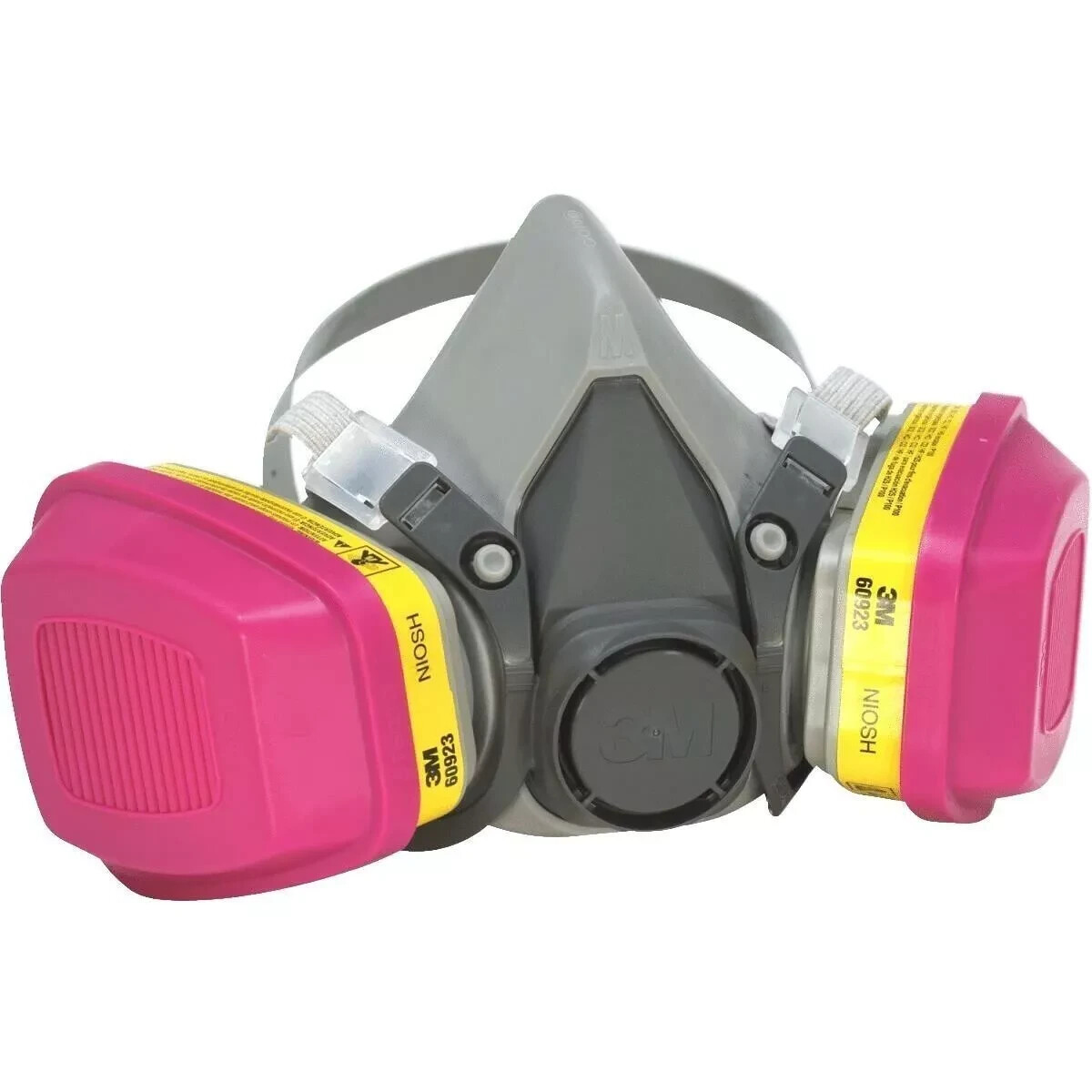 3M Half Face Respirator Mask Chemicals Welding Painting Coating Sanding Asbestos