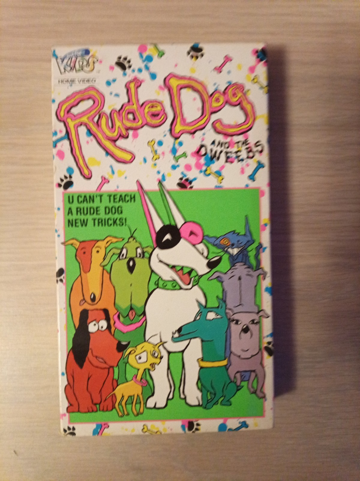 Rude Dog and the Dweebs 1991 VHS Teaching a Rude Dog New Tricks Just For Kids