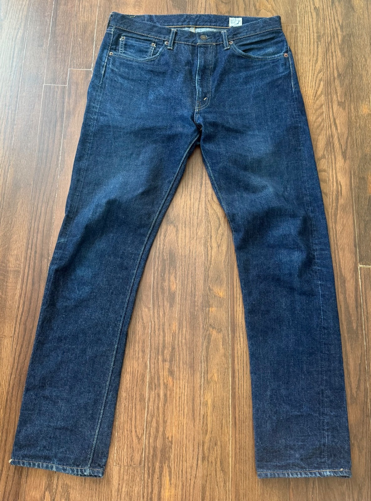 Orslow 107 13.5oz Selvedge Denim - Ivy Fit - 3 (Large) - Made in Japan