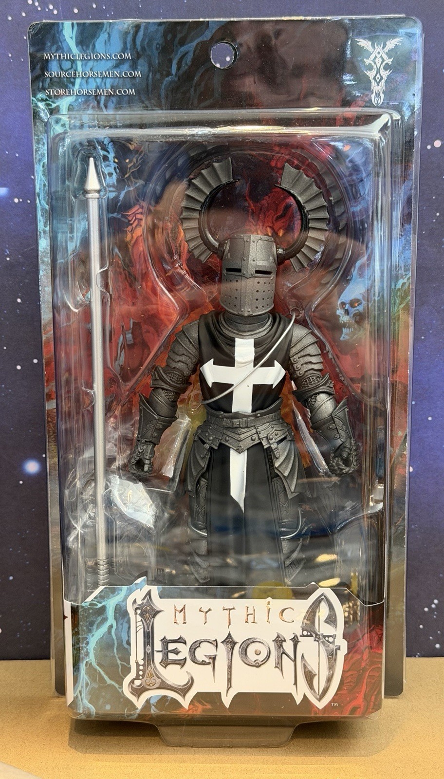 Four Horsemen Mythic Legions Figure: Knight Deluxe Dark Templar Legion Builder