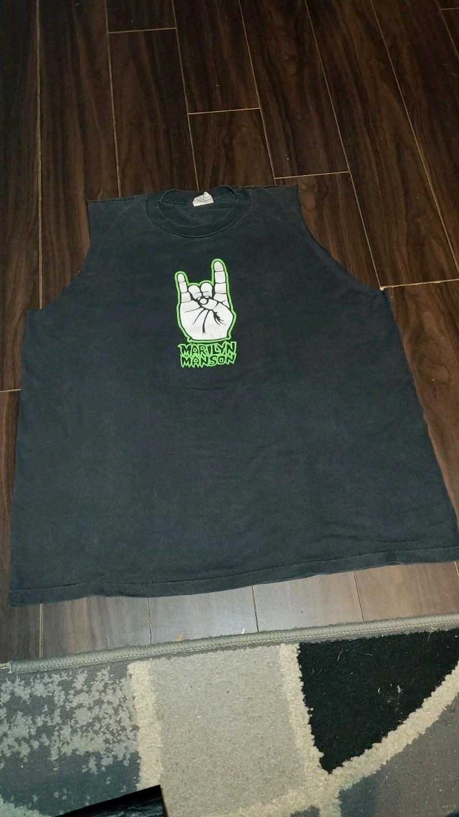 Marilyn Manson Shirt Rare Vintage We Hate Love We Love Hate  Winterland Size XL