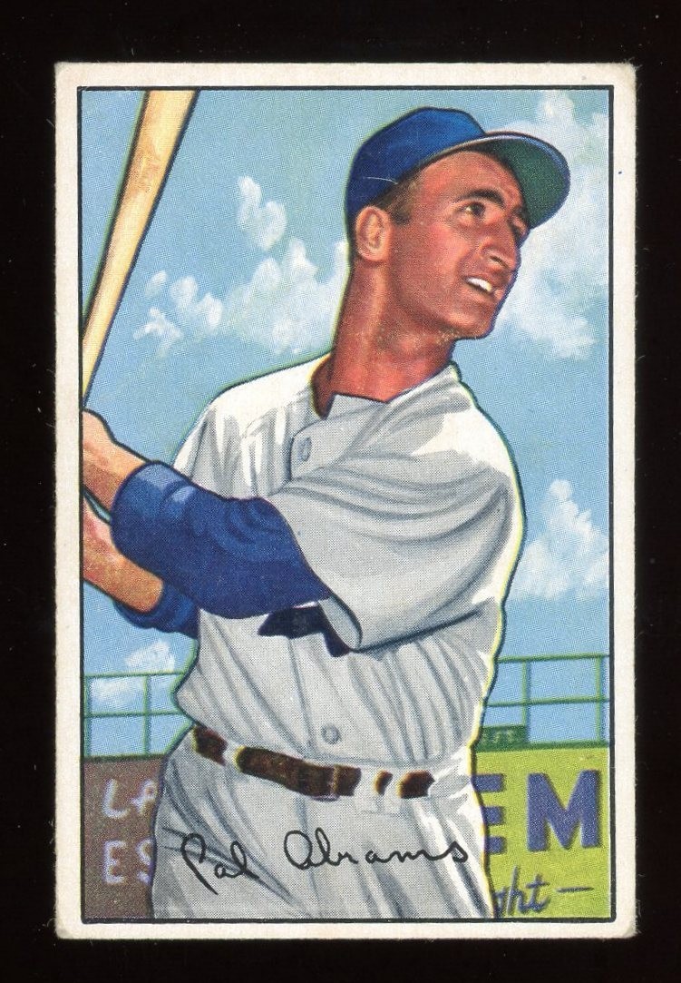 1952 Bowman #86 Cal Abrams - Good 1952 Bowman #86 Cal Abrams - Good