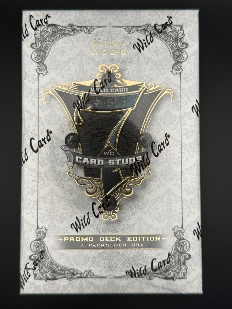 2026 Wild Card 7 Card Studs - All QBs Football Sealed Promo Box - 1/1 Guaranteed 2026 Wild Card 7 Card Studs - All QBs Football Sealed Promo Box - 1/1 Guaranteed