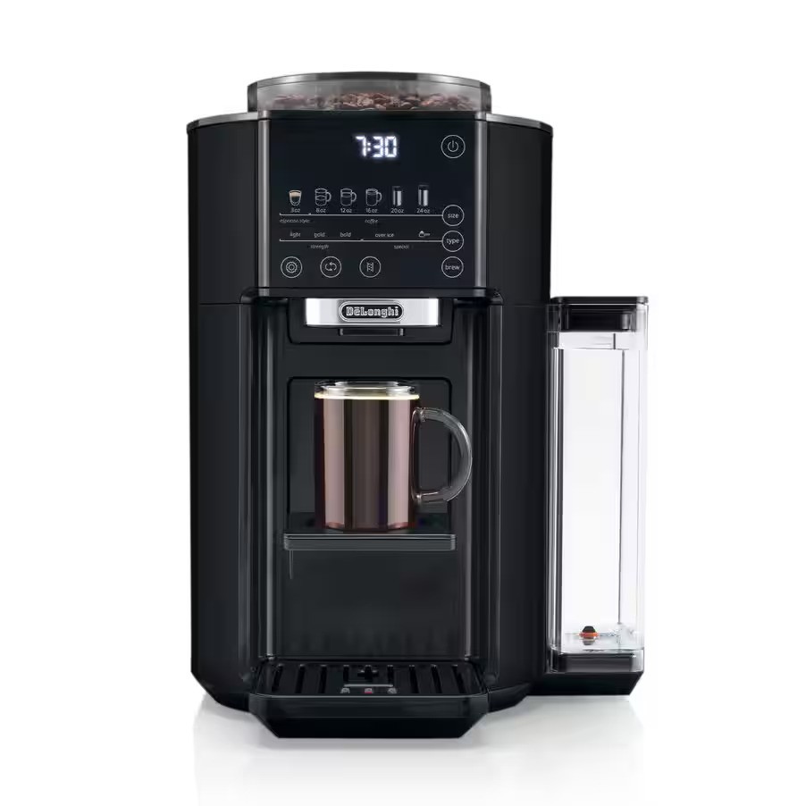 DeLonghi True Brew Drip Coffee Maker with Built in Grinder - Single Serve (/R...