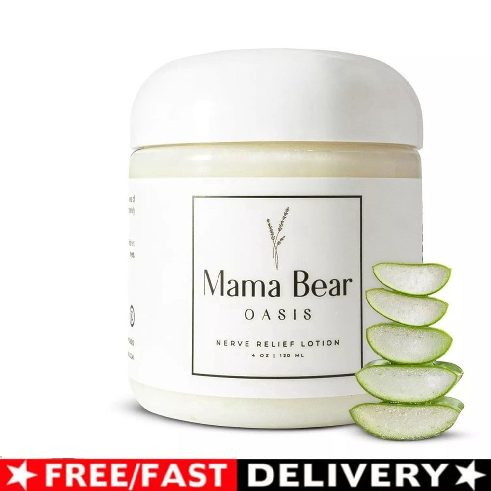 Mama Bear Oasis Lotion - Nerve Relief Cream for Foot, Hands, Legs, Natural care Mama Bear Oasis Lotion - Nerve Relief Cream for Foot, Hands, Legs, Natural care