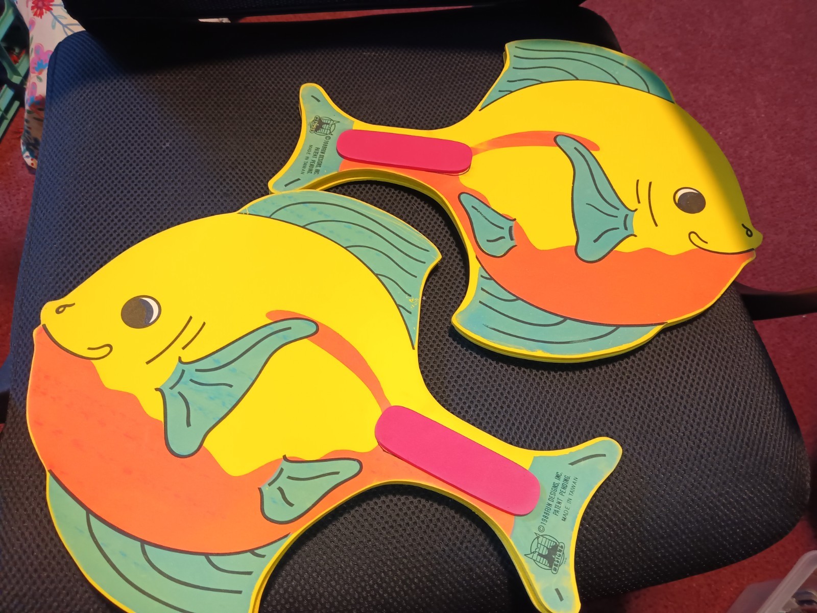 Vintage 1988 Fun Designs Inc. Wooden Fish Beach Paddle – Retro 80s Vintage 1988 Fun Designs Inc. Wooden Fish Beach Paddle – Retro 80s