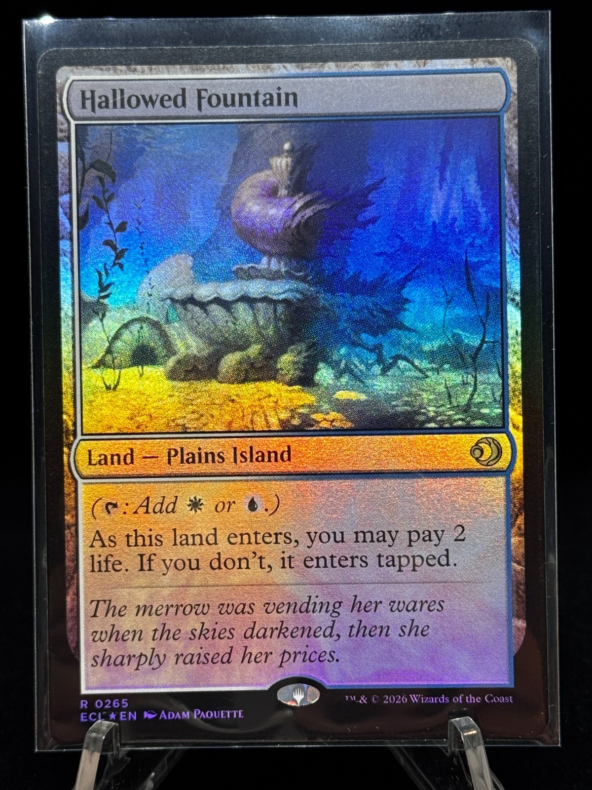 Hallowed Fountain R 265 ECL MTG Foil NM