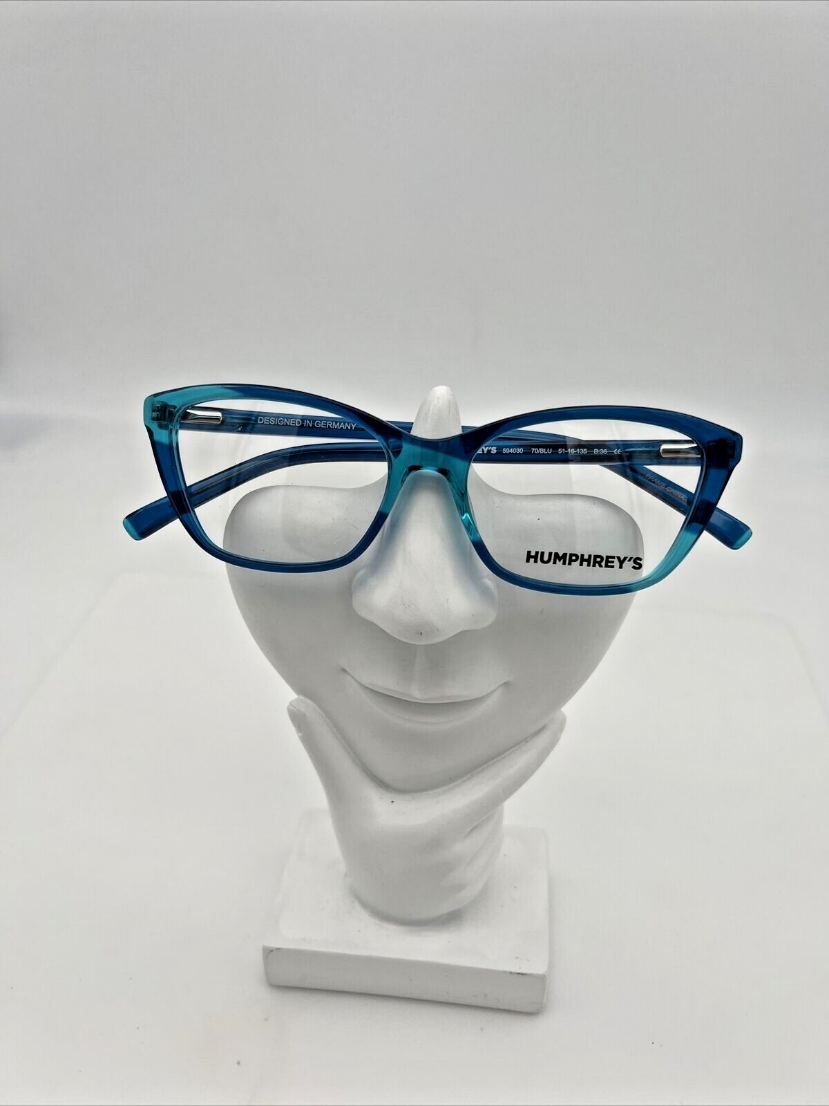 Humphrey\'s 594030 Authentic Eyeglasses Frames 51-16-135 Blue