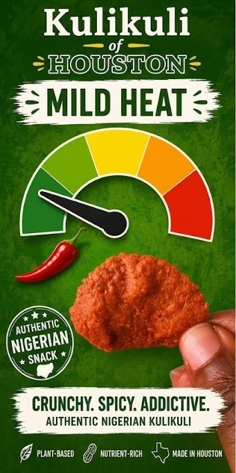 Authentic Nigerian Kulikuli Alata, Spicy, crunchy Peanut Snack, African Food 8oz