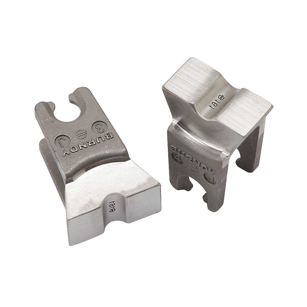 BURNDY W161 Crimping Die,W Style,6 tons,6 AWG 22P131