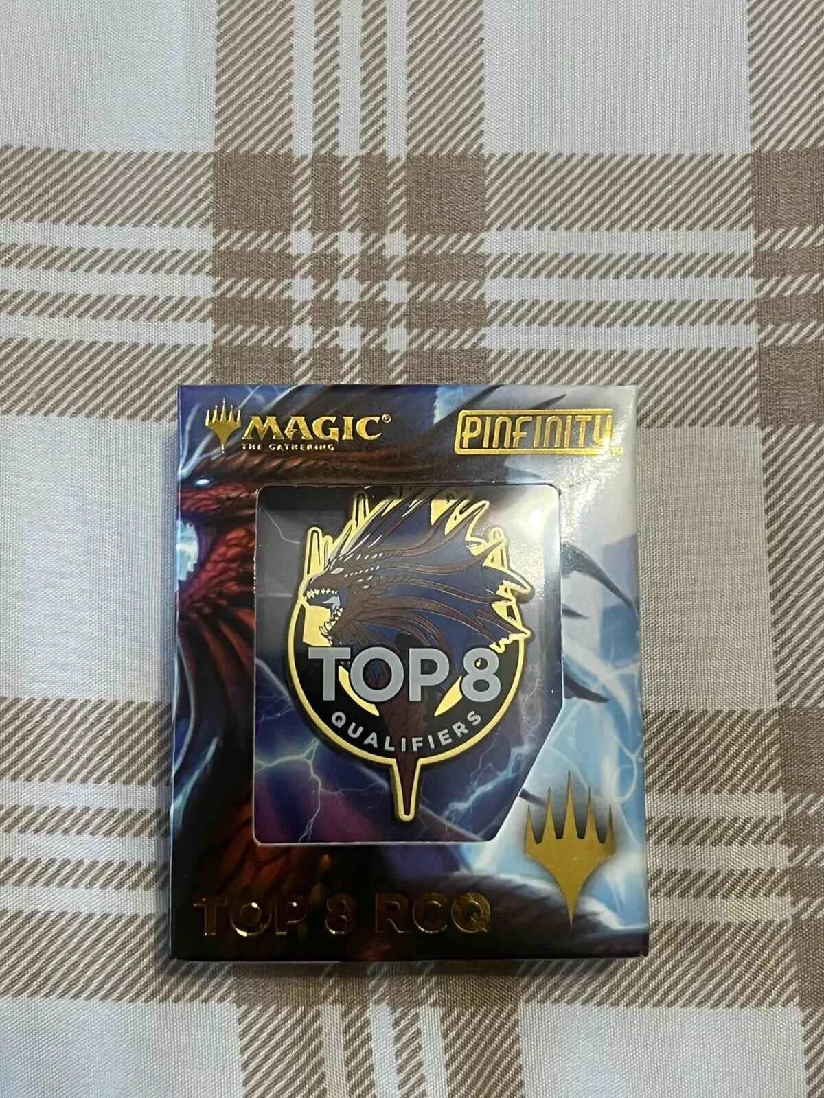 MTG Pinfinity RCQ Top 8 Niv-Mizzet Pin Brand New Still In Box