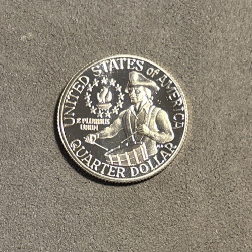 1976 S Washington Bicentennial Quarter US Mint Gem PROOF 40% Silver